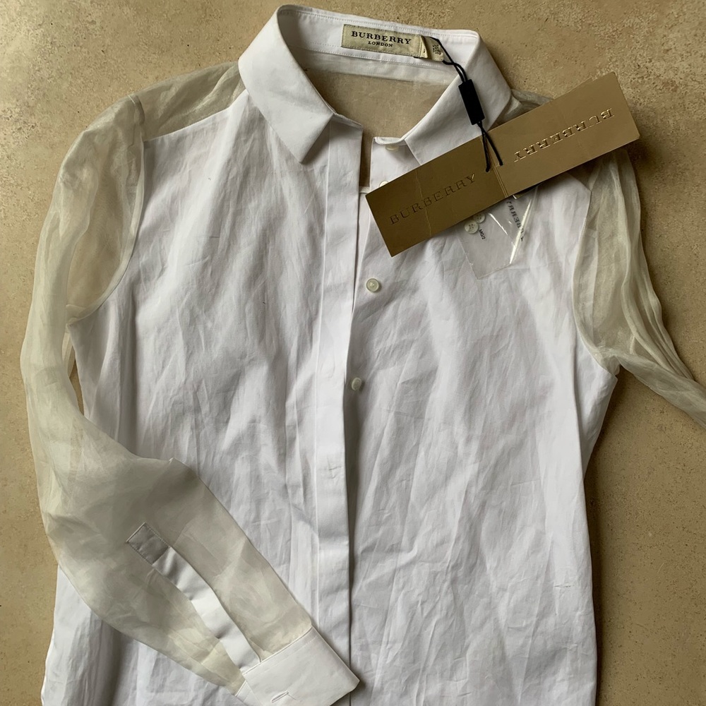 Burberry White shirt